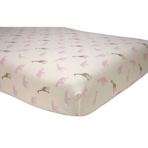 Sadie & Scout Safari Fitted Crib Sheet